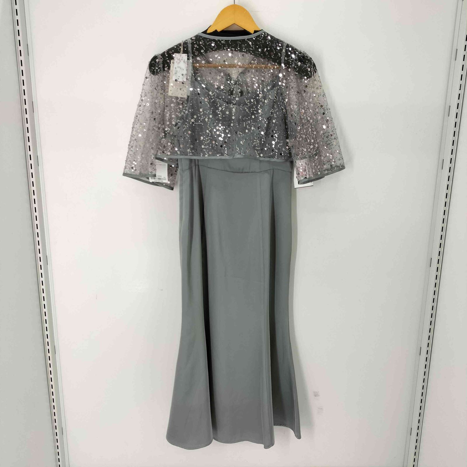 レジャ Leja スパンコールビジューボレロマーメイドワンピースドレス