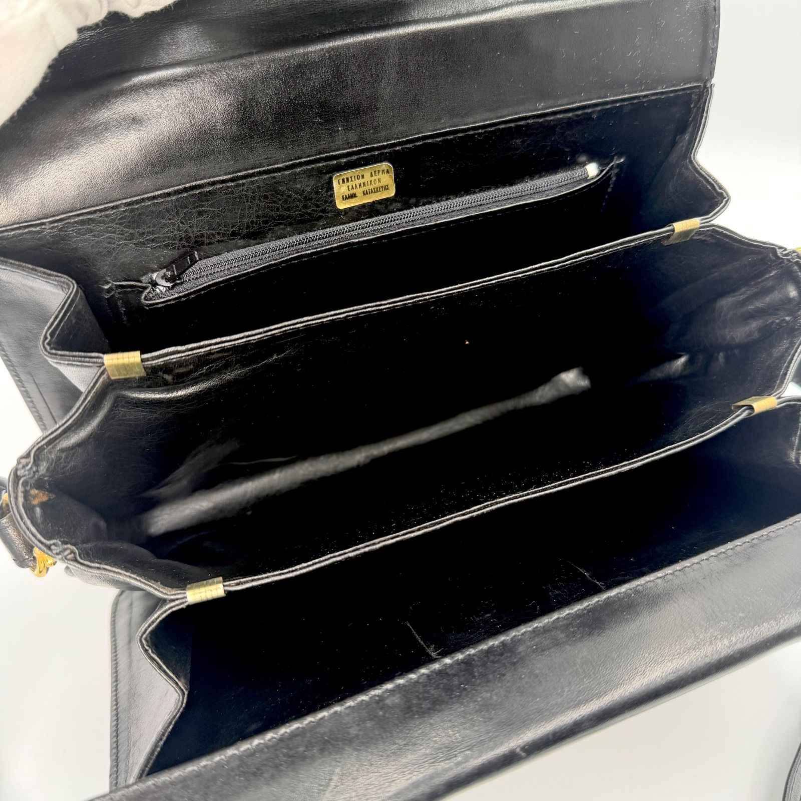 ヴィンテージ】BALLY バリー 2way ショルダーバッグ クラッチバッグ 黒