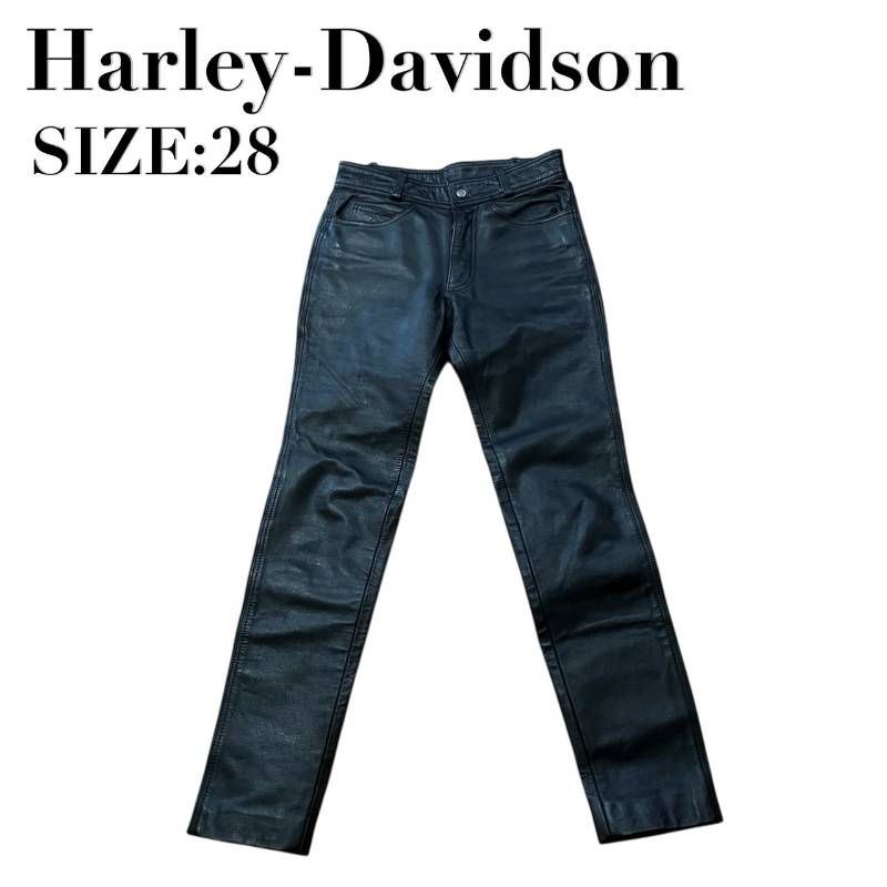 HARLEY DAVIDSON/ハーレーダビットソン/レザーパンツsize38 Harley