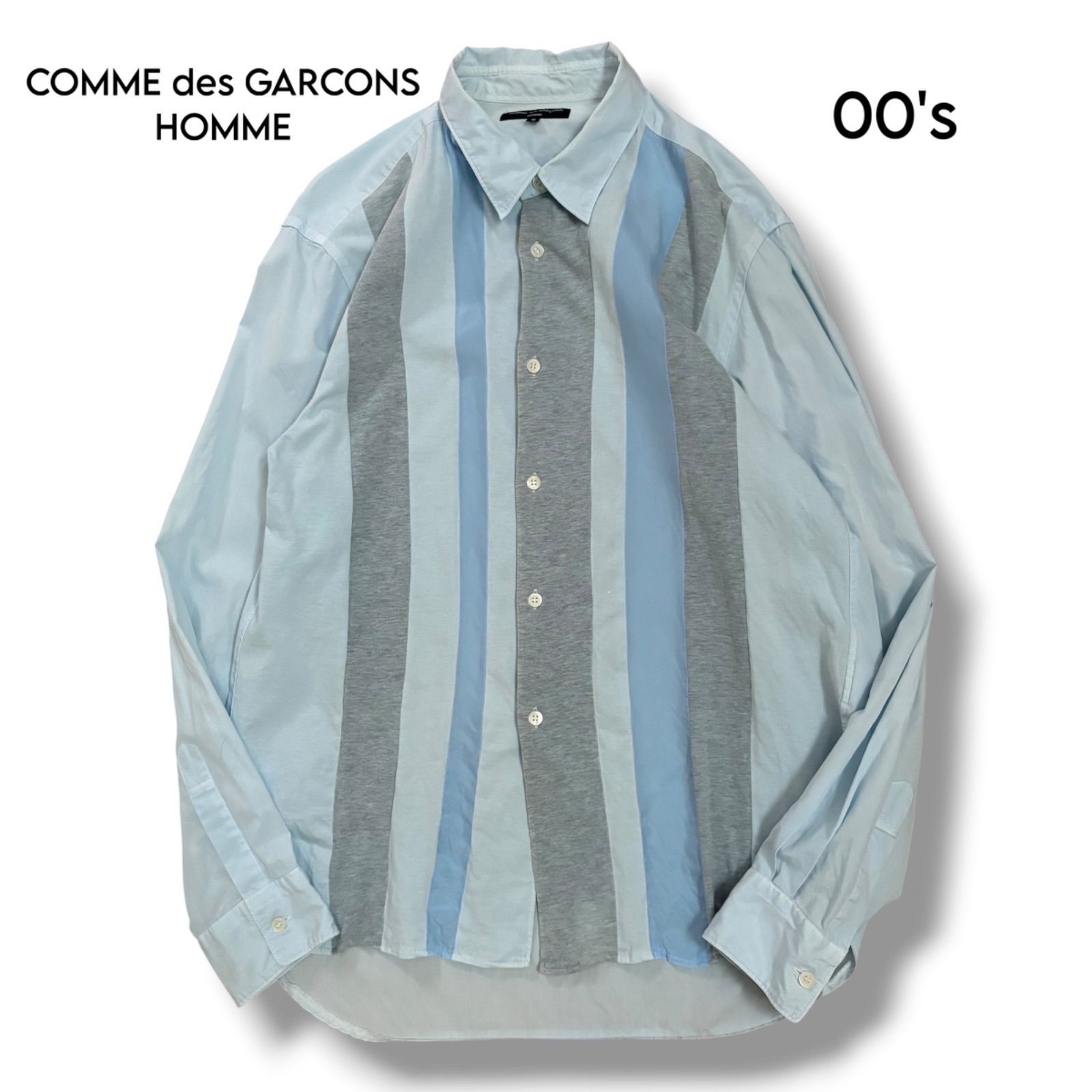 COMME GARCONS HOMME des パッチワークシャツ ギャルソン 公式通販
