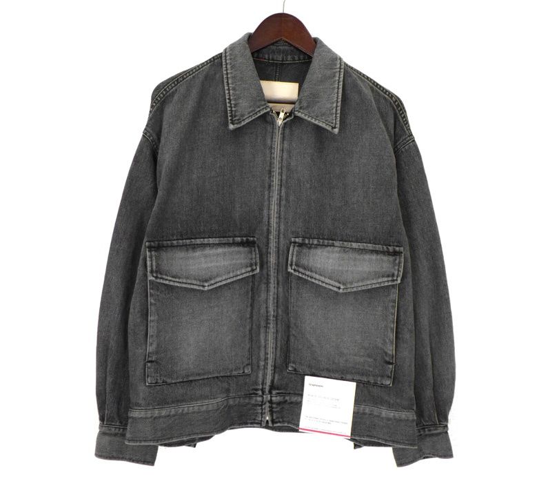 グラフペーパー Graphpaper 26SS 【 Selvage Denim Zip Jacket GU261 