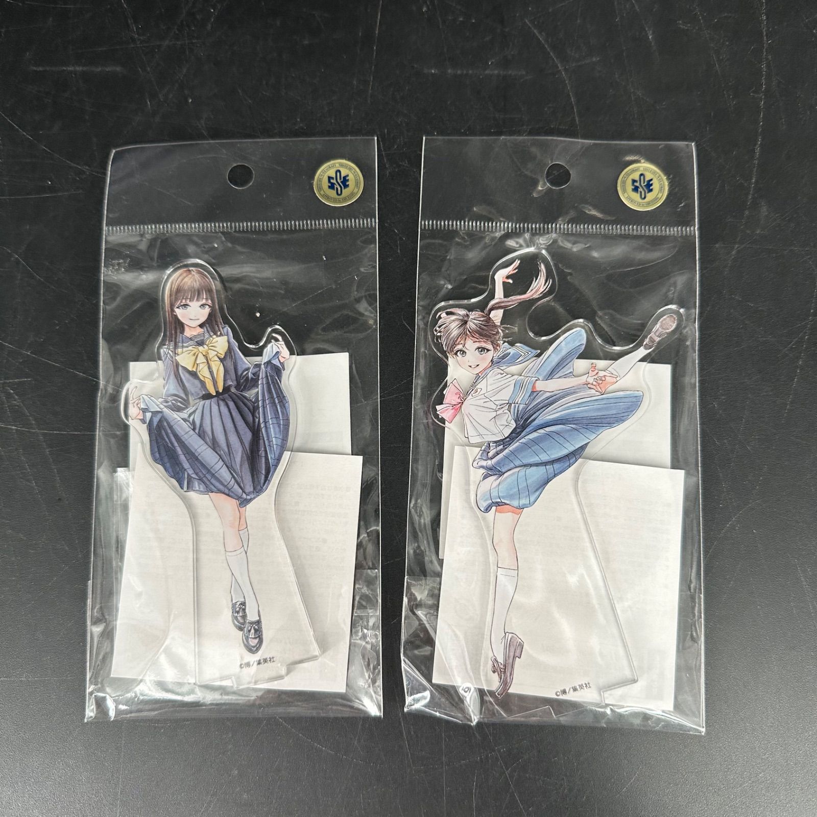 明日ちゃんのセーラー服 原画展 アクリルスタンド アクスタ 明日小路 