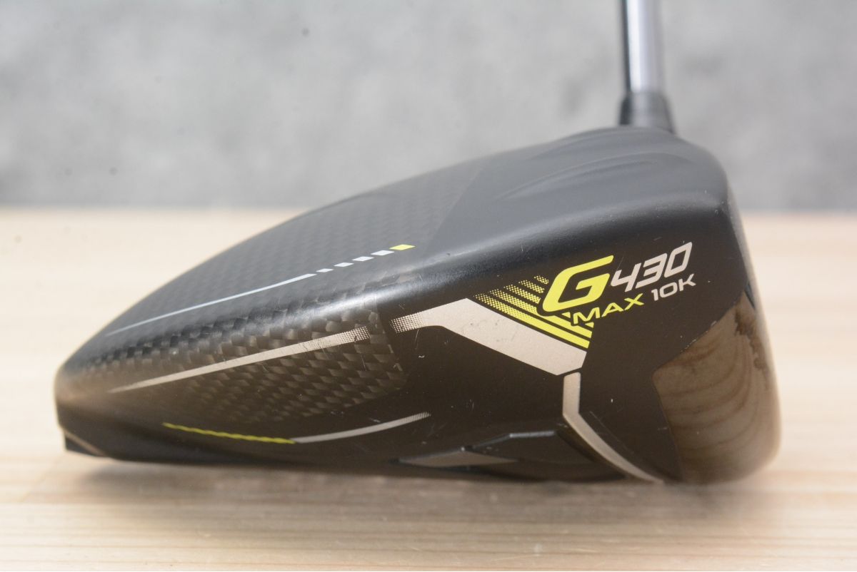 高弾道 高慣性】ピン PING G430 MAX 10K ドライバー 10.5° PING 高弾道 高慣性】ピン PING G430 MAX 10K ドライバー 10.5° PING