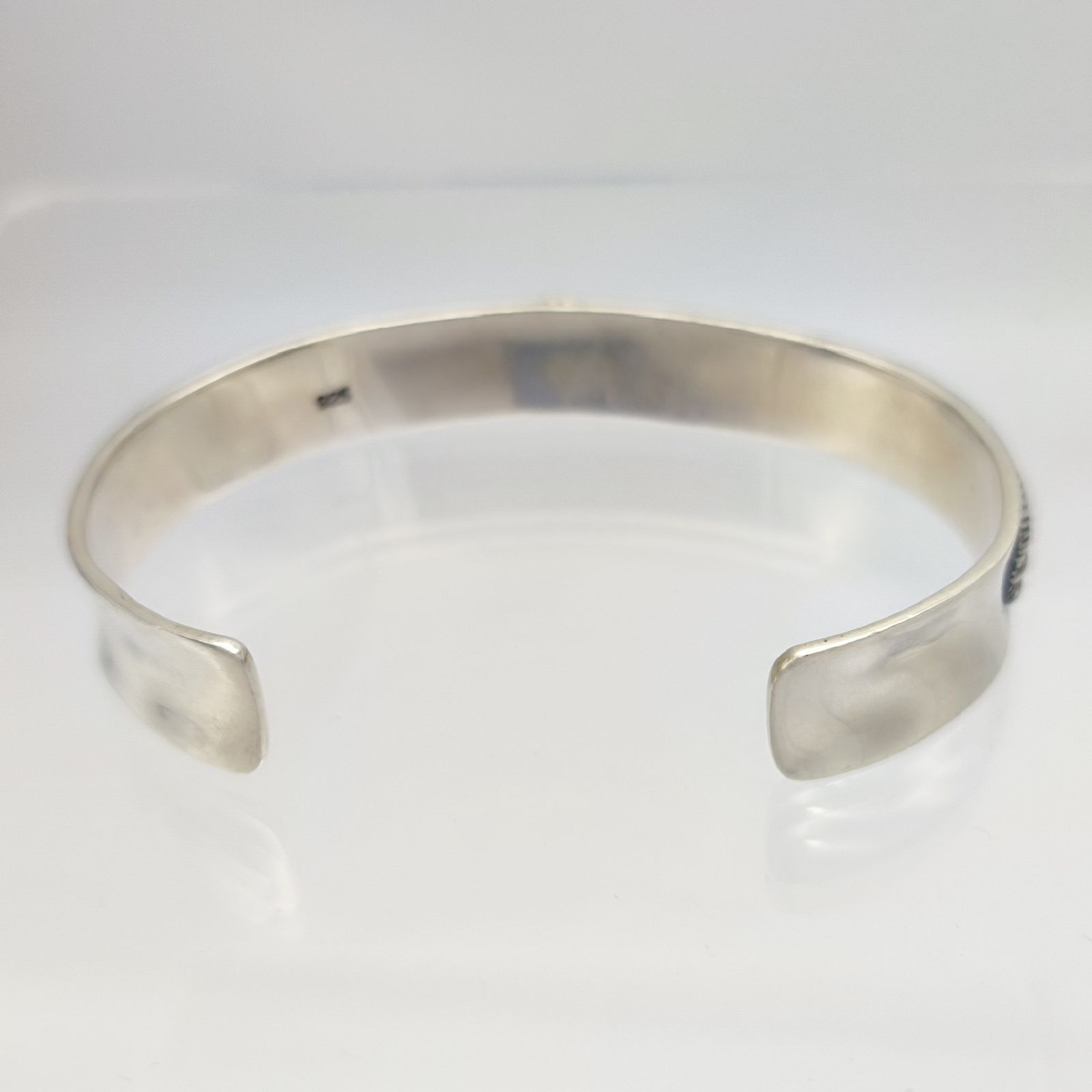 美品】ターコイズフェザーバングル SILVER シルバー925 26.2g - メルカリ