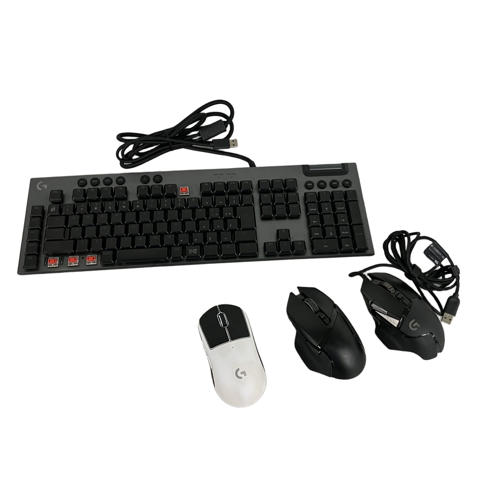 Logicool Razer ゲーミングマウス&キーボード4点セット 中古 - メルカリ