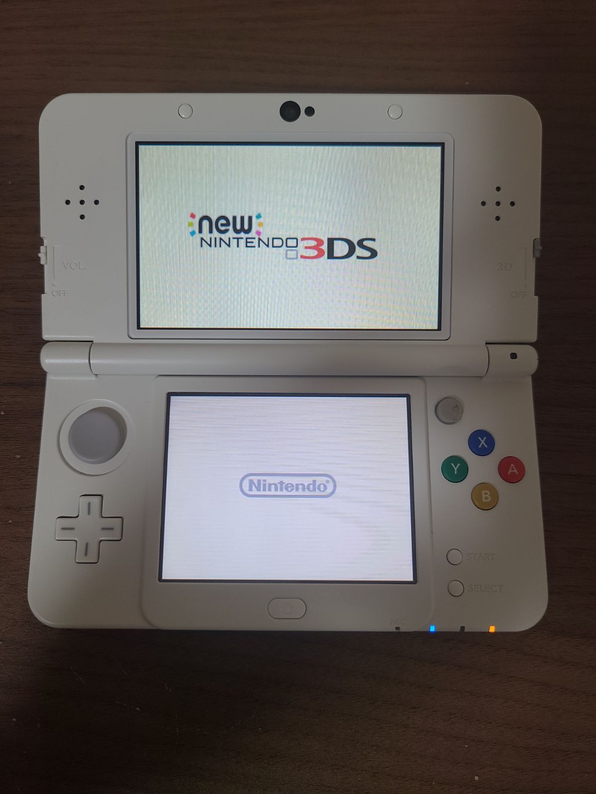 Newニンテンドー3DS LL ホワイト 本体のみ ジャンク 管理番号5 - メルカリ