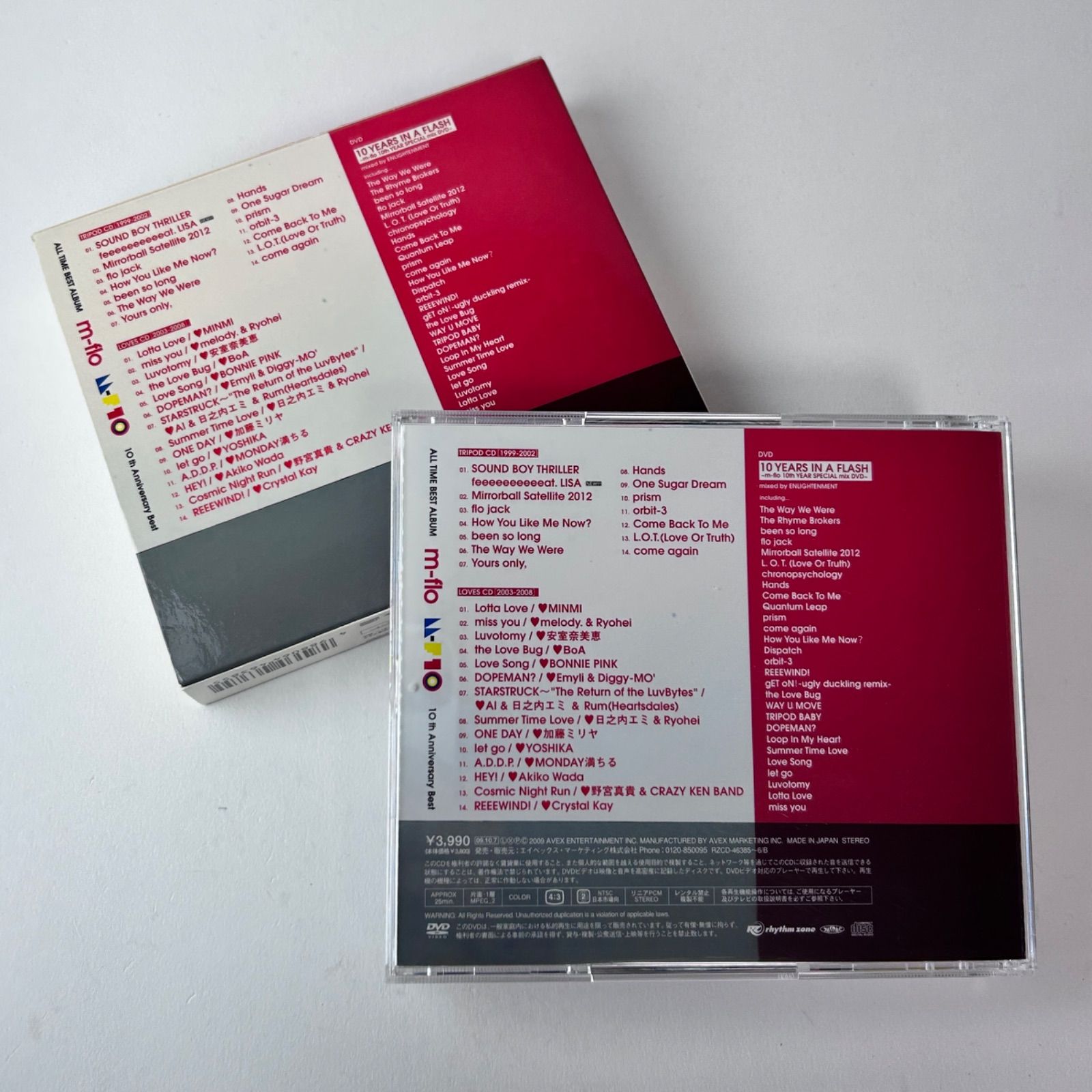m-flo MF10-10th ANNIVERSARY BEST-(2CD＋DVD付)10周年記念ベスト