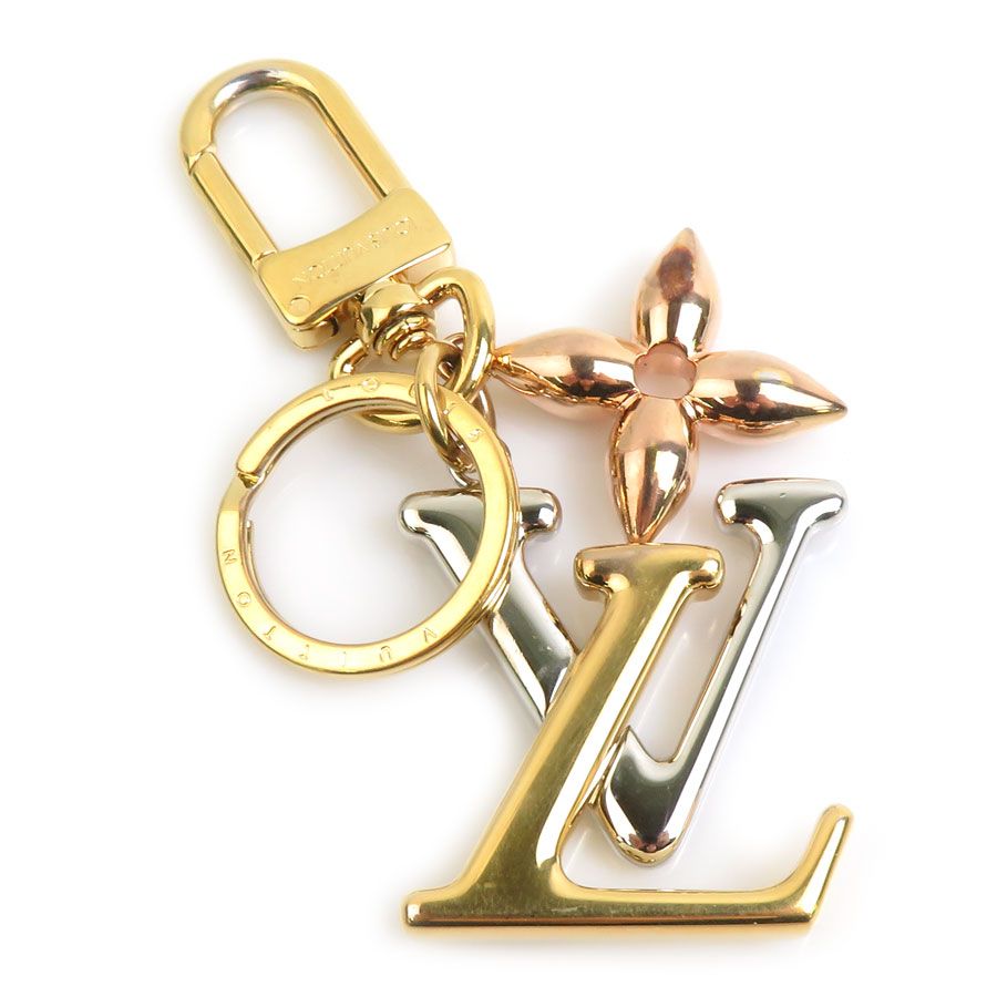 ルイ ヴィトン LOUIS VUITTON キーリング チャーム ポルト クレ LV