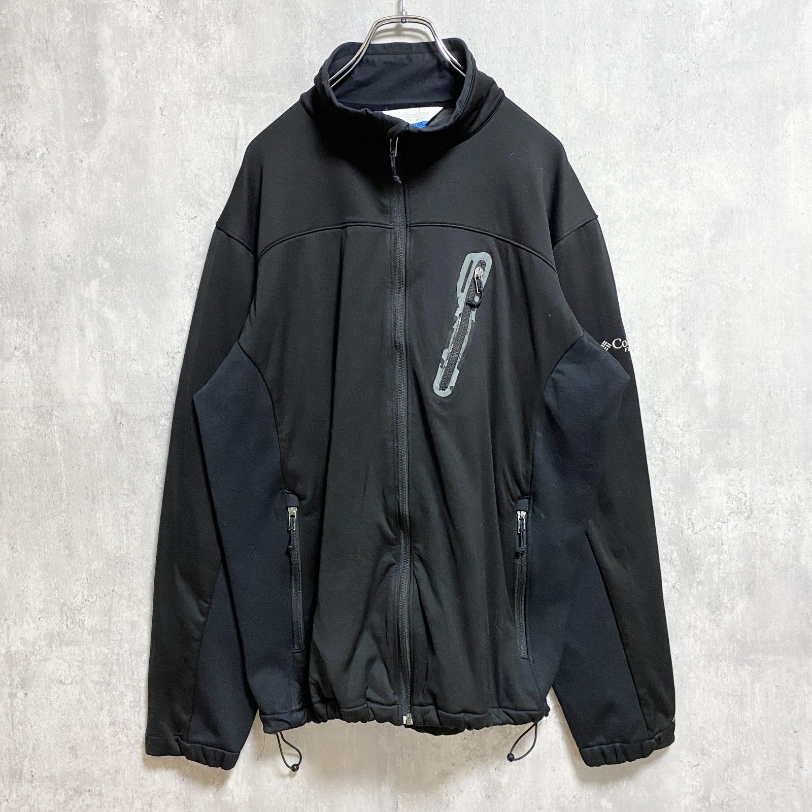 古着 used Columbia コロンビア 長袖フルジップトラックジャケット 