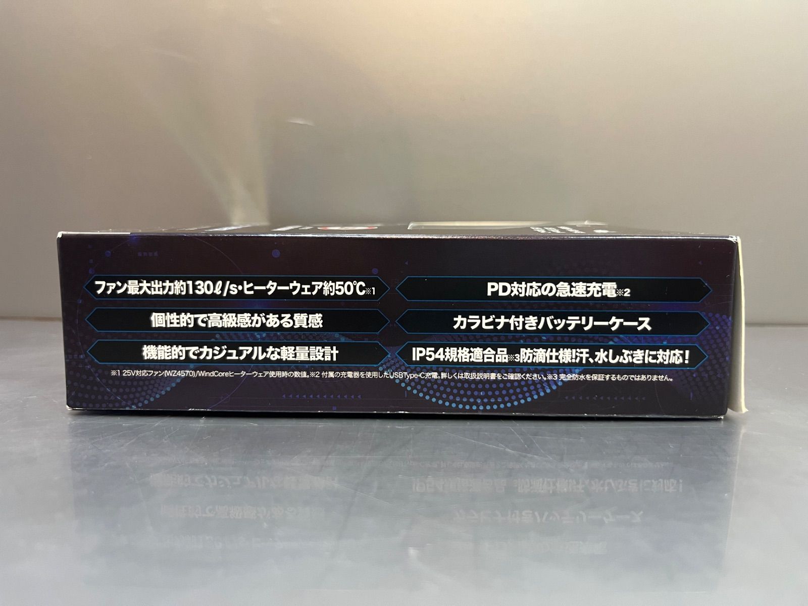 未使用品 「 Workman WindCore ICE×HEATER ペルチェベスト PR03