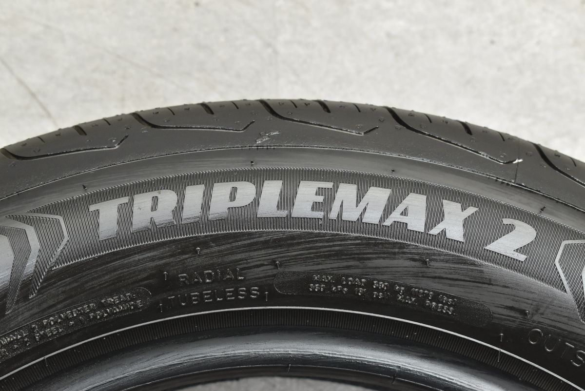 2025年製 新車外し バリ溝】グッドイヤー ASSURANCE TRIPLEMAX2 195 
