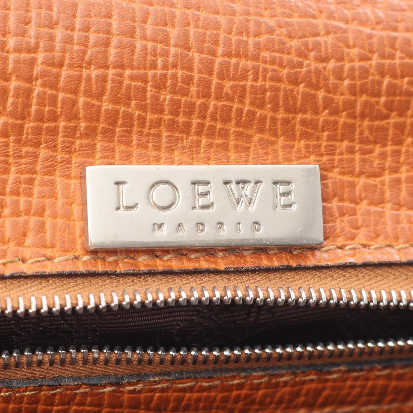 ロエベ LOEWE ハンドバッグ バルセロナ ブラウン スウェード 