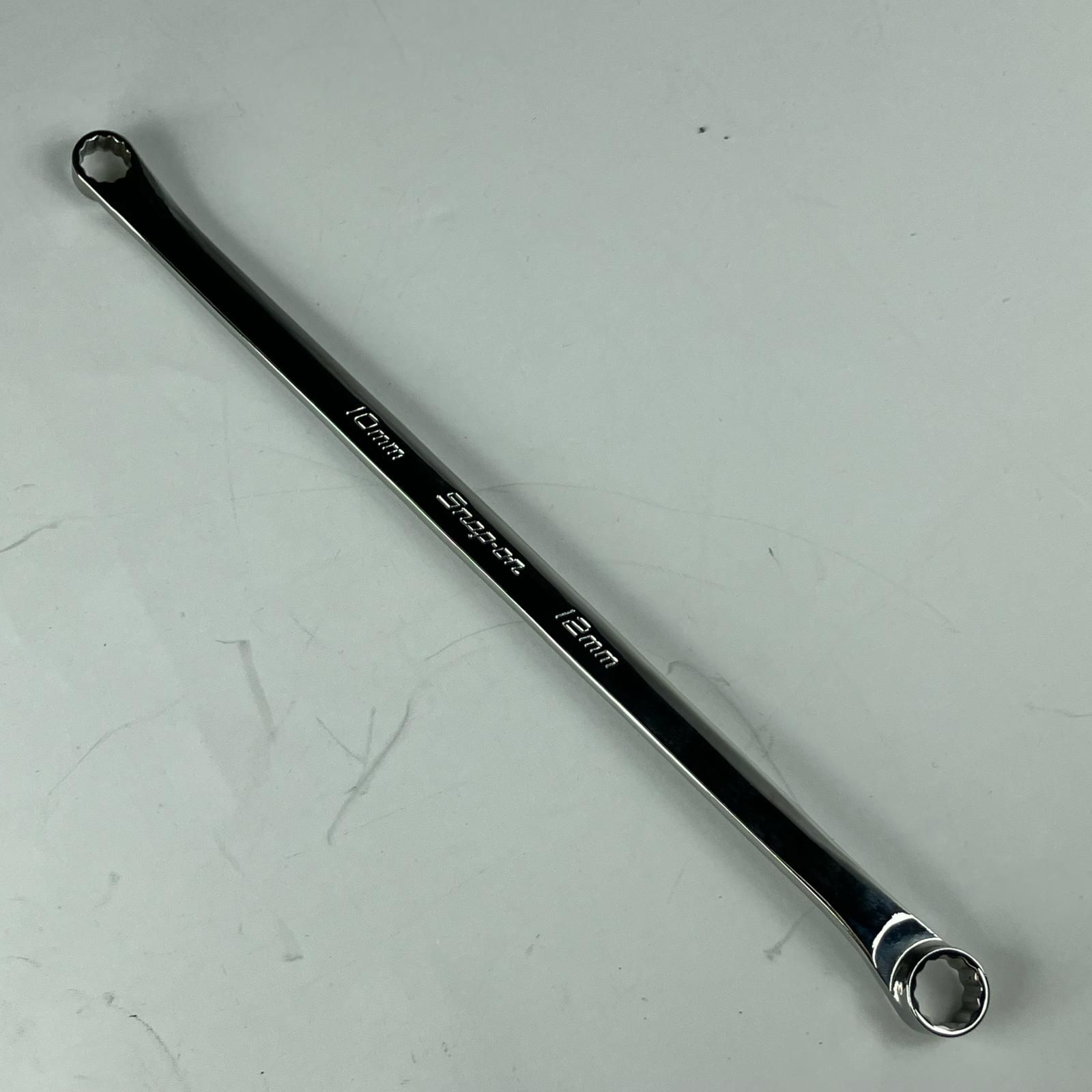 Snap-on スナップオン 両口メガネレンチ 15°オフセットロングストレートメガネレンチ 10mm-12mm XDHM1012