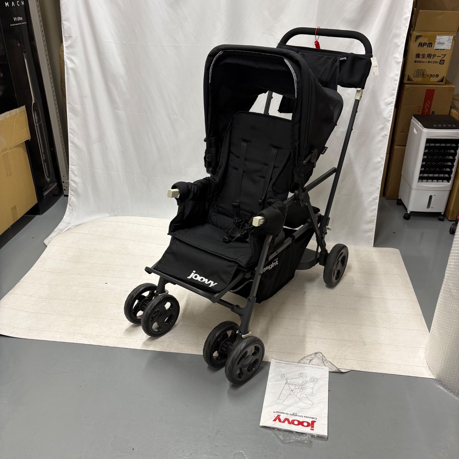 ジュービー カブースウルトラライト グラファイト【JOOVY】ブラック 黒 