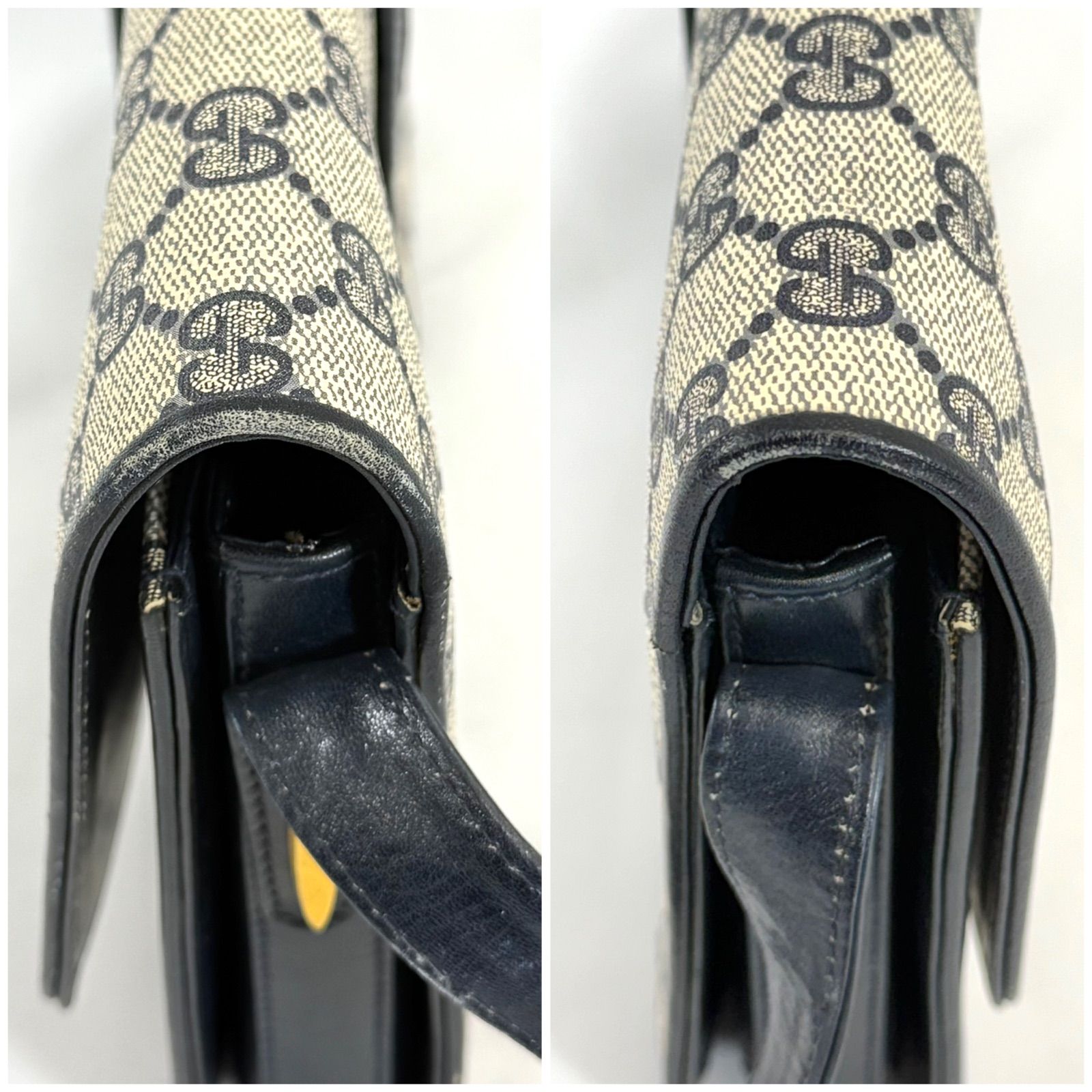 ヴィンテージ品】Gucci オールドグッチ GGスプリーム シェリー ヴィンテージ品】Gucci オールドグッチ GGスプリーム シェリー