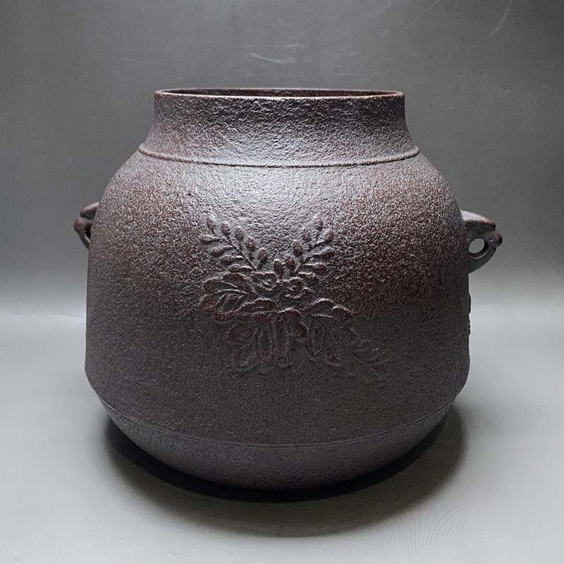 S439 茶釜 『阿弥陀堂釜』『釜師 佐藤清光作』 共箱 茶道具 茶釜