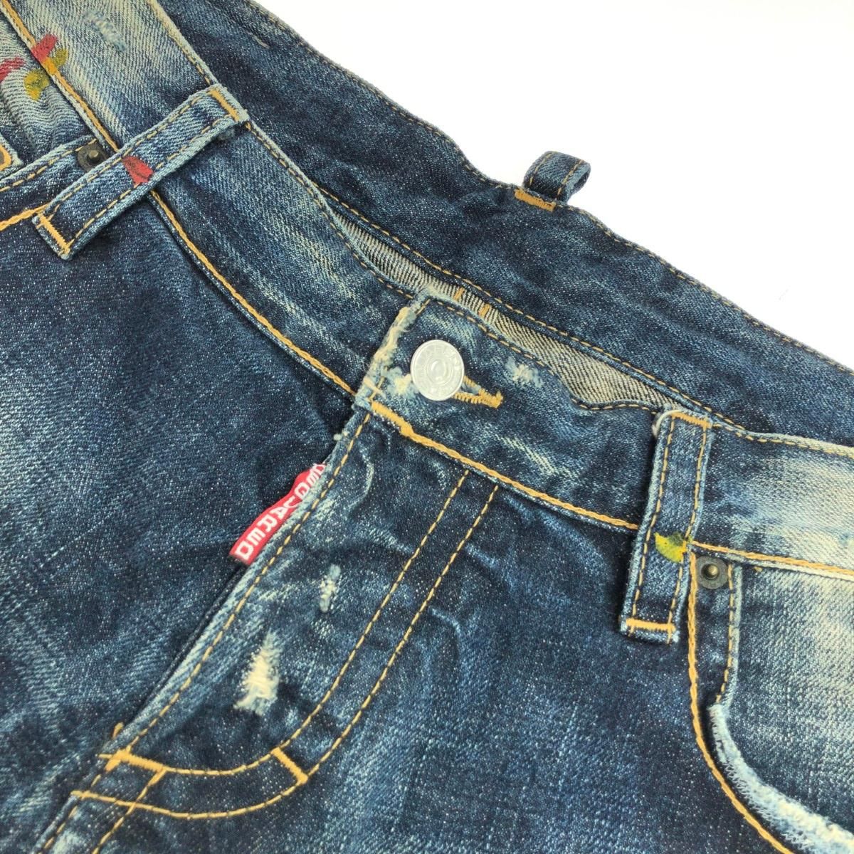 Dsquared2 ディースクエアード デニムパンツ サイズ:48 ダメージ加工