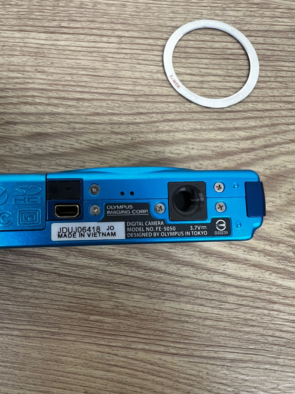 3 【通電動作未確認】 オリンパス OLYMPUS FE-5050 コンパクトデジタル 