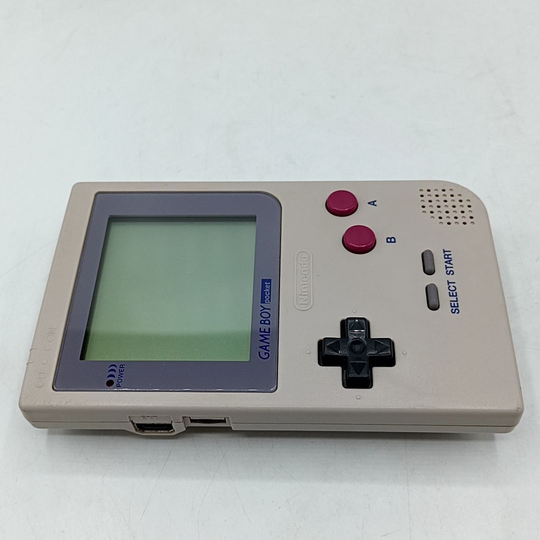 中古動作品】任天堂 ゲームボーイポケット グレー 本体 動作確認 中古動作品】任天堂 ゲームボーイポケット グレー 本体 動作確認