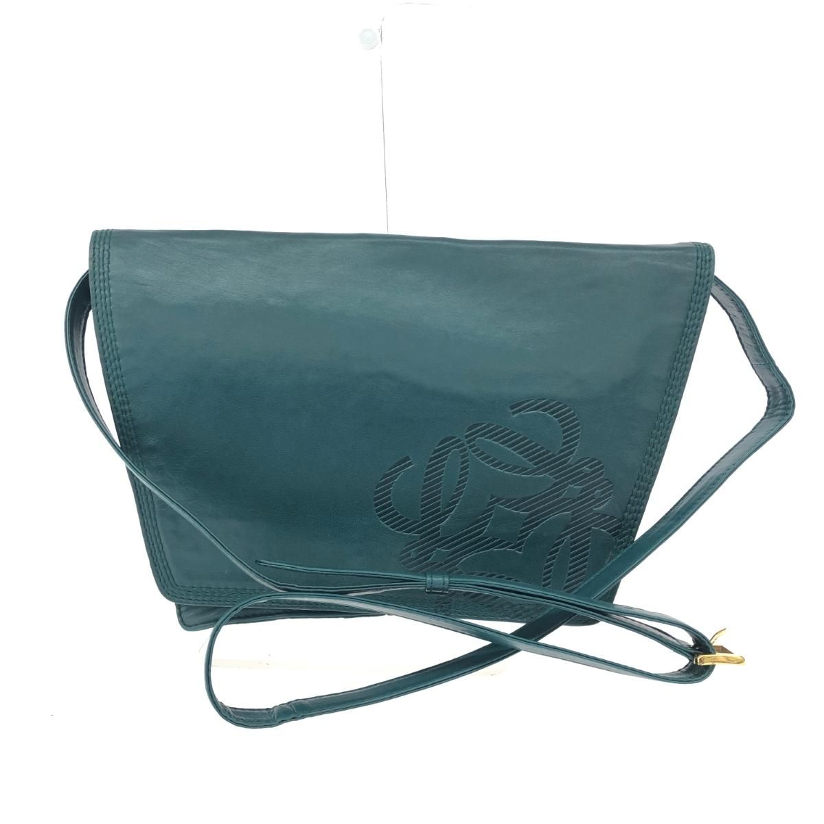 LOEWE ロエベ ショルダークラッチバッグ アナグラム/ナッパレザー 