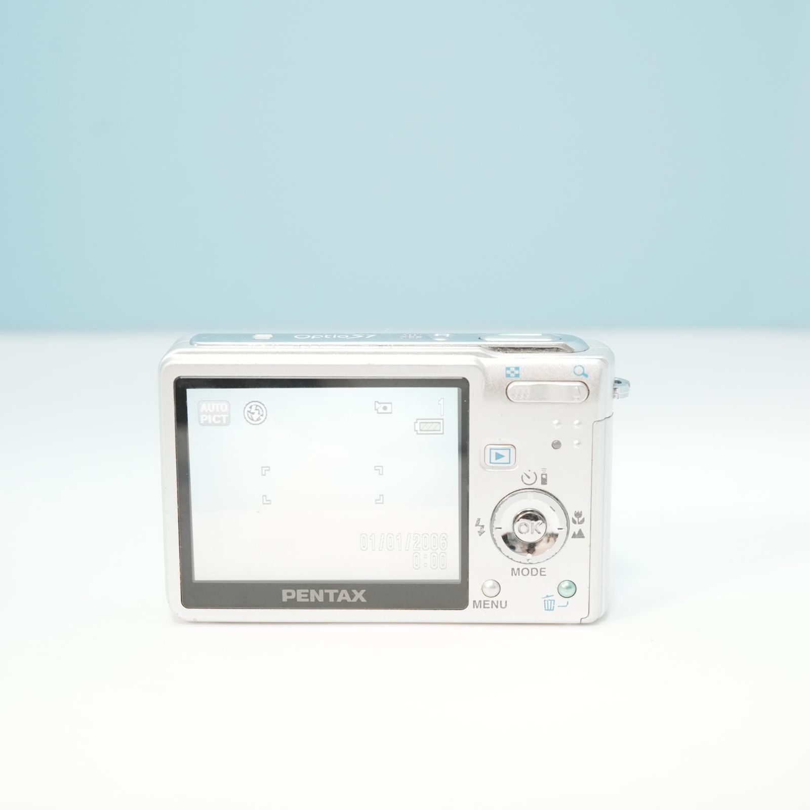 スマホ転送OK✨PENTAX Optio s7✨動作確認済 可愛すぎるコンデジ♪ PENTAX Optio S7 デジカメ スマホ転送OK フルセット a6163 - メルカリ