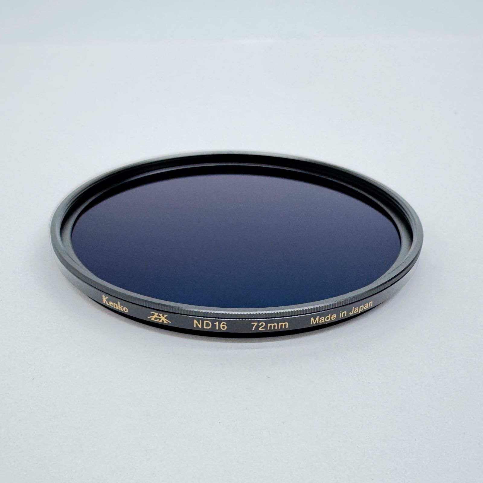 美品 Kenko ケンコー ZX ゼクロス ND 16 フィルター 72mm【C6906-N