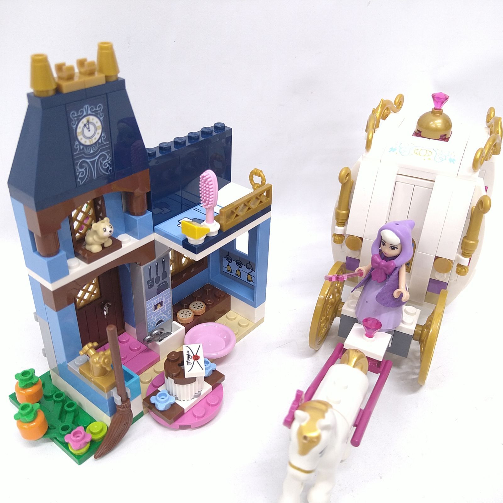 中古／部品完品】LEGO Disney レゴ ディズニー シンデレラ 12時までの 