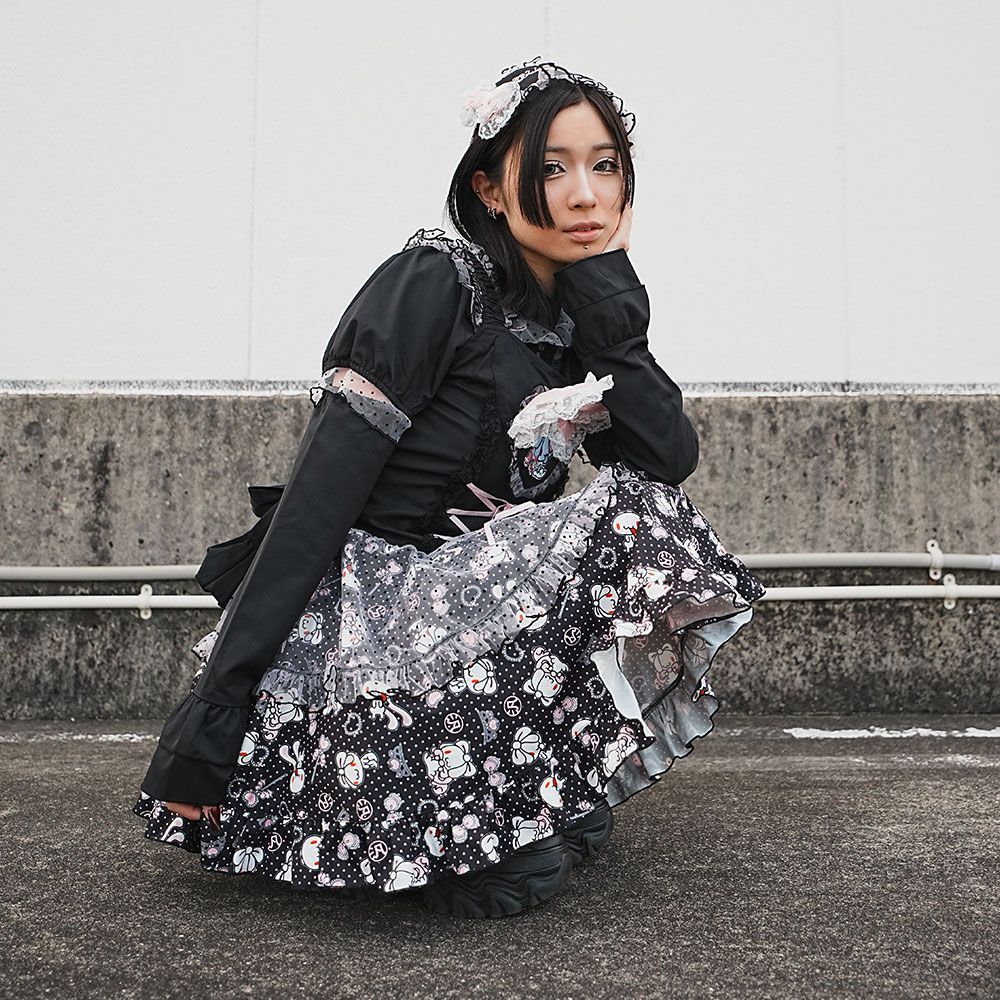 ACDC RAG エーシーディーシーラグ 汎用うさぎ ジャンパースカート