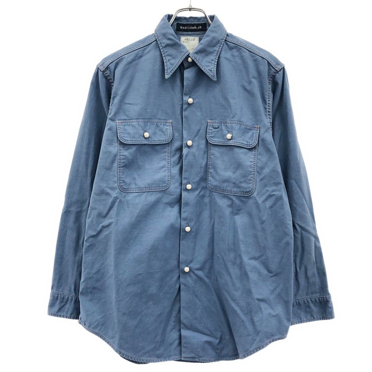 MADISON BLUE パールボタン ハンプトン シャツ 01 S 美品 【公式通販】