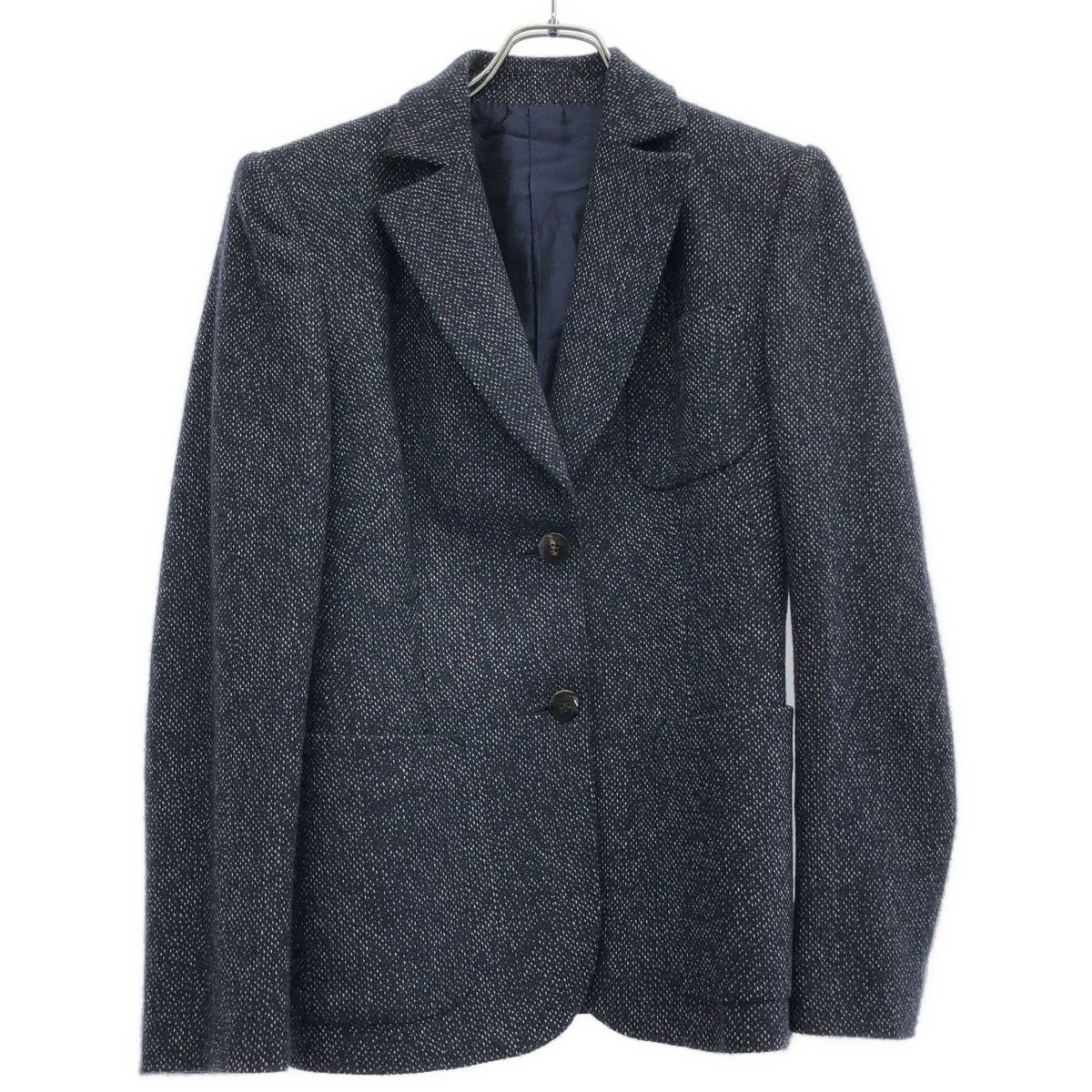 Kiton キートン カシミヤテーラードジャケット ブルー系 40 - メルカリ