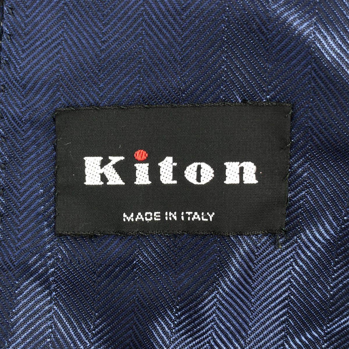 Kiton キートン カシミヤテーラードジャケット ブルー系 40 - メルカリ
