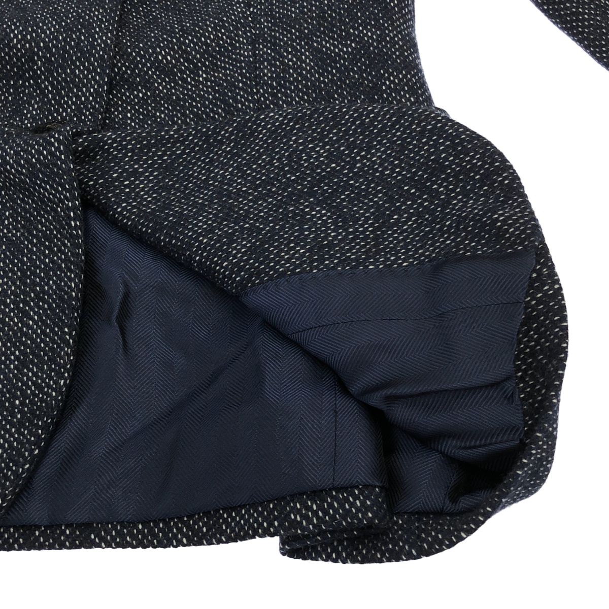 Kiton キートン カシミヤテーラードジャケット ブルー系 40 - メルカリ