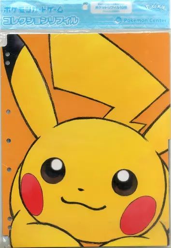[Used] Supply Pokemon Card Game Collection Refill Pikachu & Eevee Pokemon Center Limited