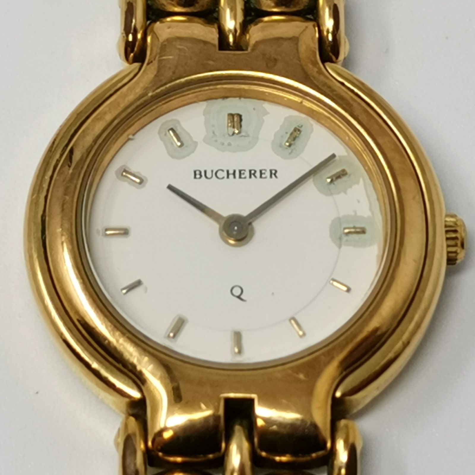 BUCHERER ブヘラ 腕時計 ゴールド クォーツ レディース ヴィンテージ 