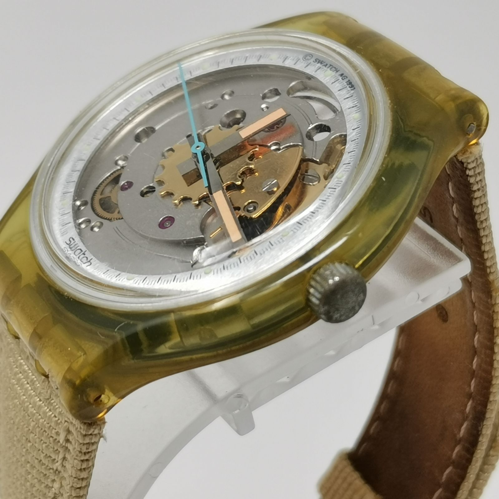 希少 稼働品 swatch スウォッチ オートマチック 自動巻き 腕時計 