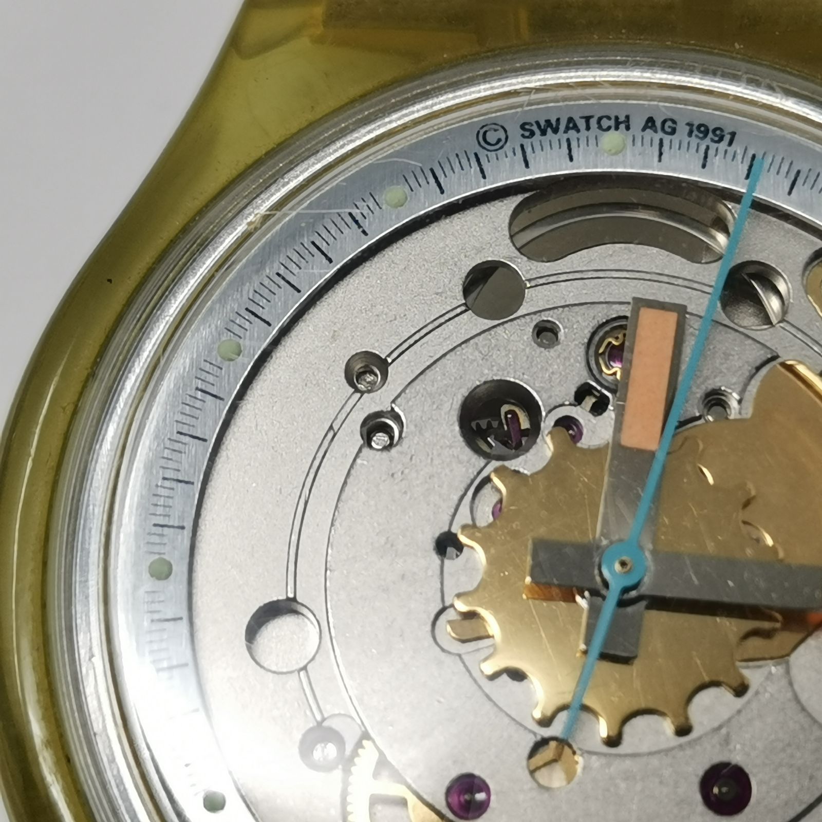 希少 稼働品 swatch スウォッチ オートマチック 自動巻き 腕時計 