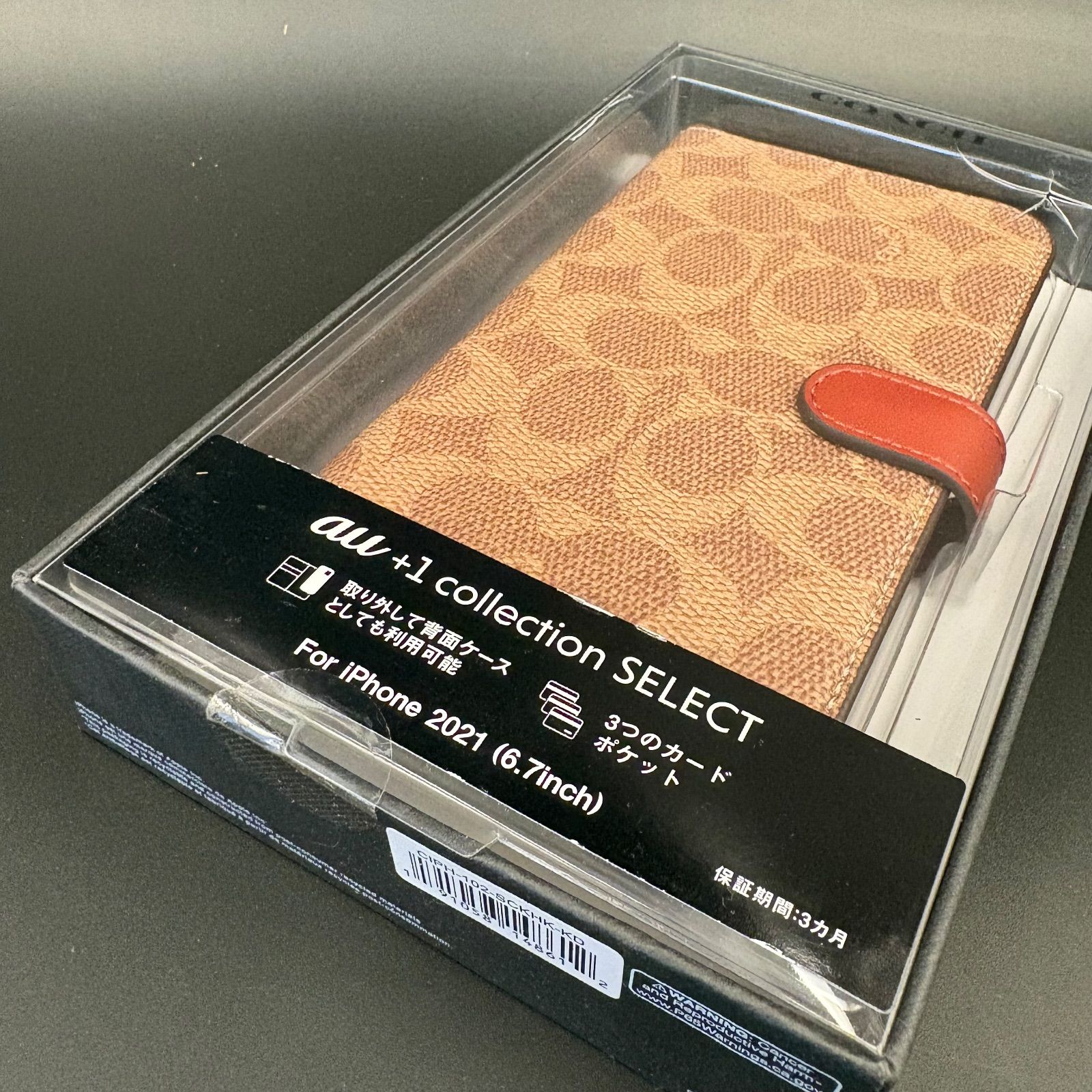 未使用品 COACH iPhone 13 Pro Max ケース - メルカリ
