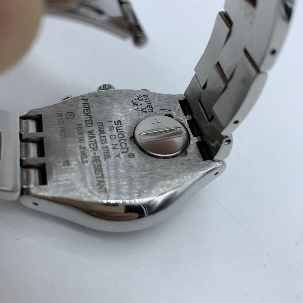 SWATCH スウォッチ IRONY アイロニー クロノグラフ メンズ 腕時計 