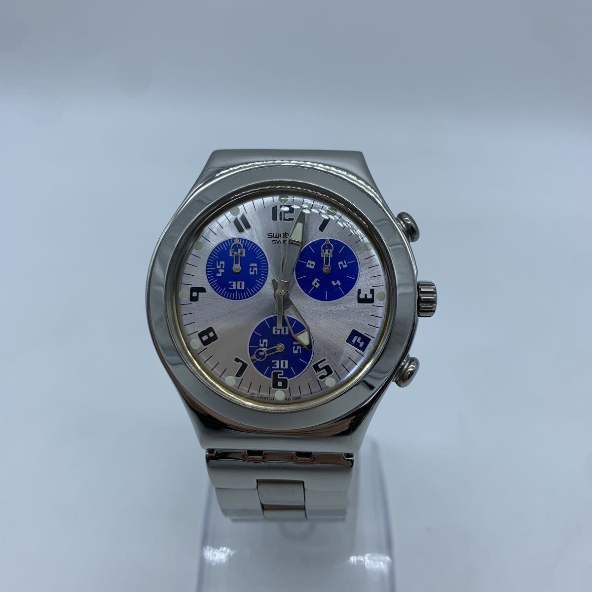SWATCH スウォッチ IRONY アイロニー クロノグラフ メンズ 腕時計 