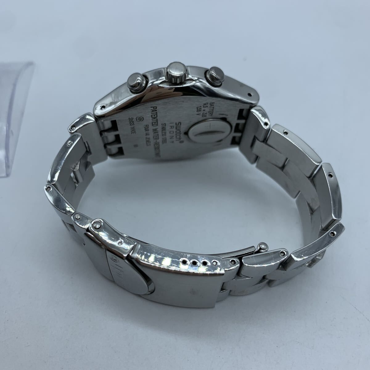 SWATCH スウォッチ IRONY アイロニー クロノグラフ メンズ 腕時計 