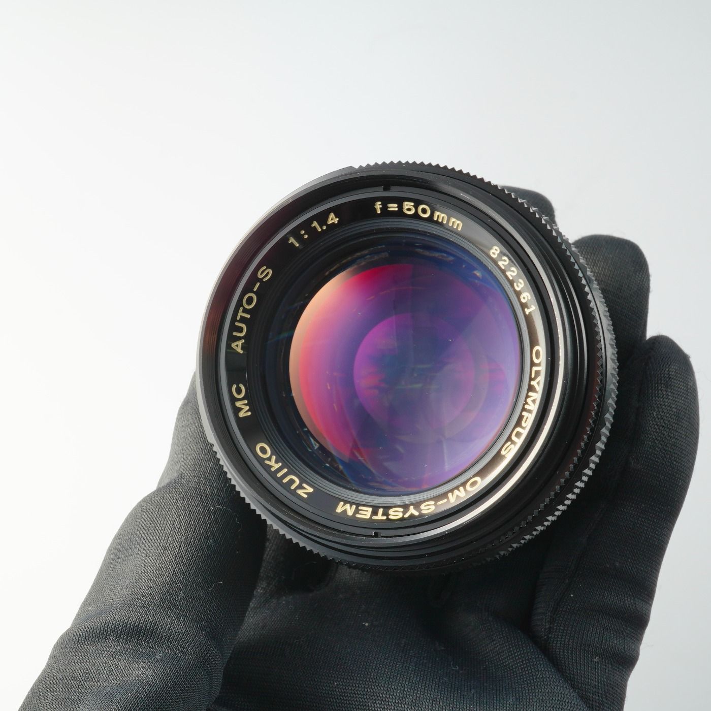 ジャンク】 OLYMPUS オリンパス OM-SYSTEM ZUIKO MC AUTO-S 50mm F/1.4