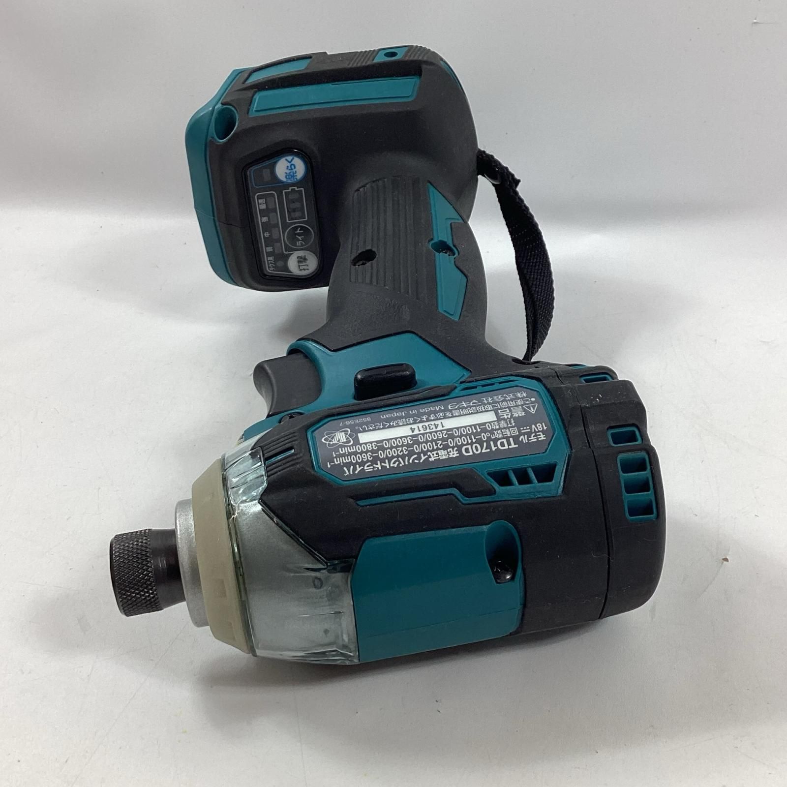 MAKITA マキタ インパクトドライバ TD170D ブルー 本体のみ - メルカリ