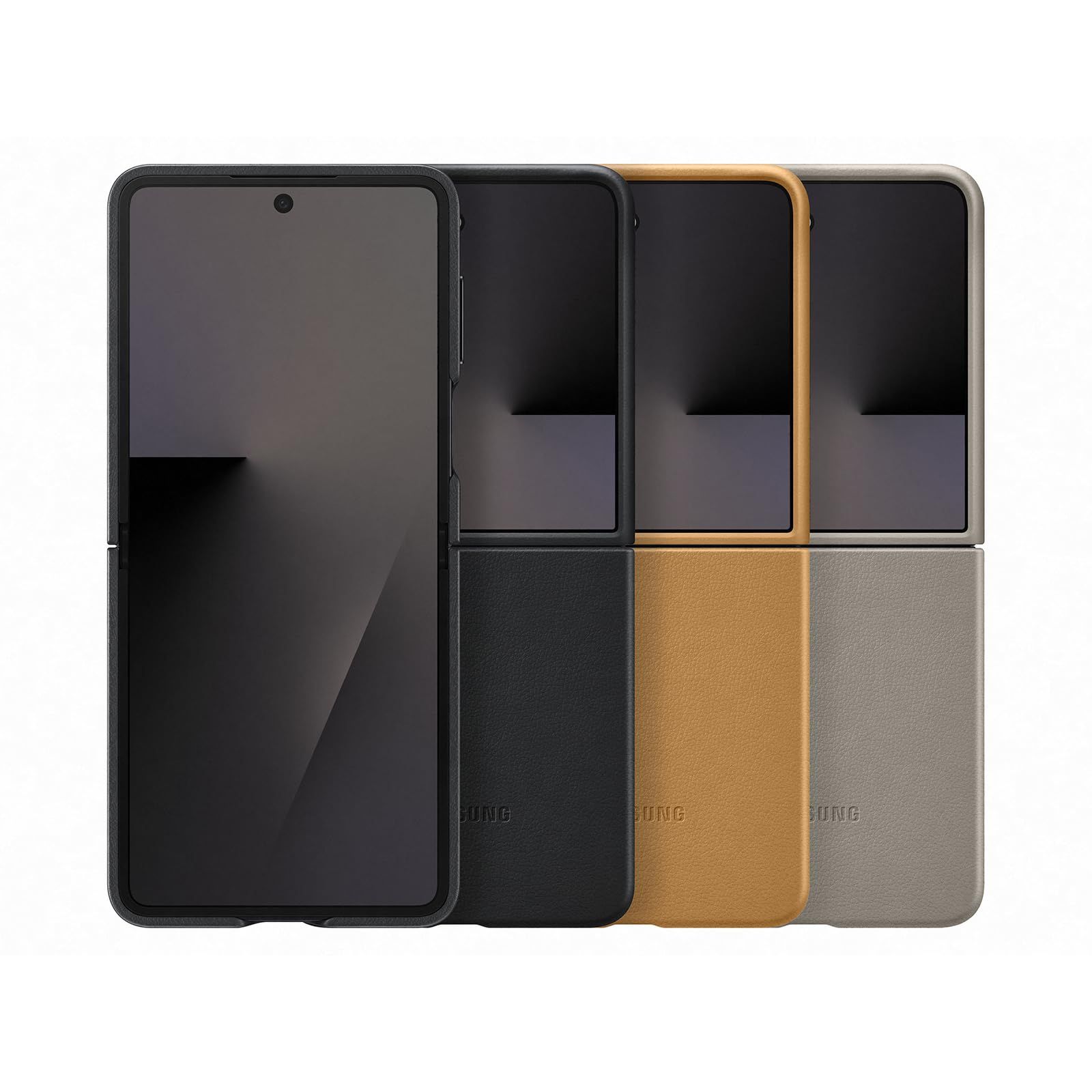 新品 Samsung Galaxy Z Flip7 Kindsuit Case|キャメル|スマホケース 