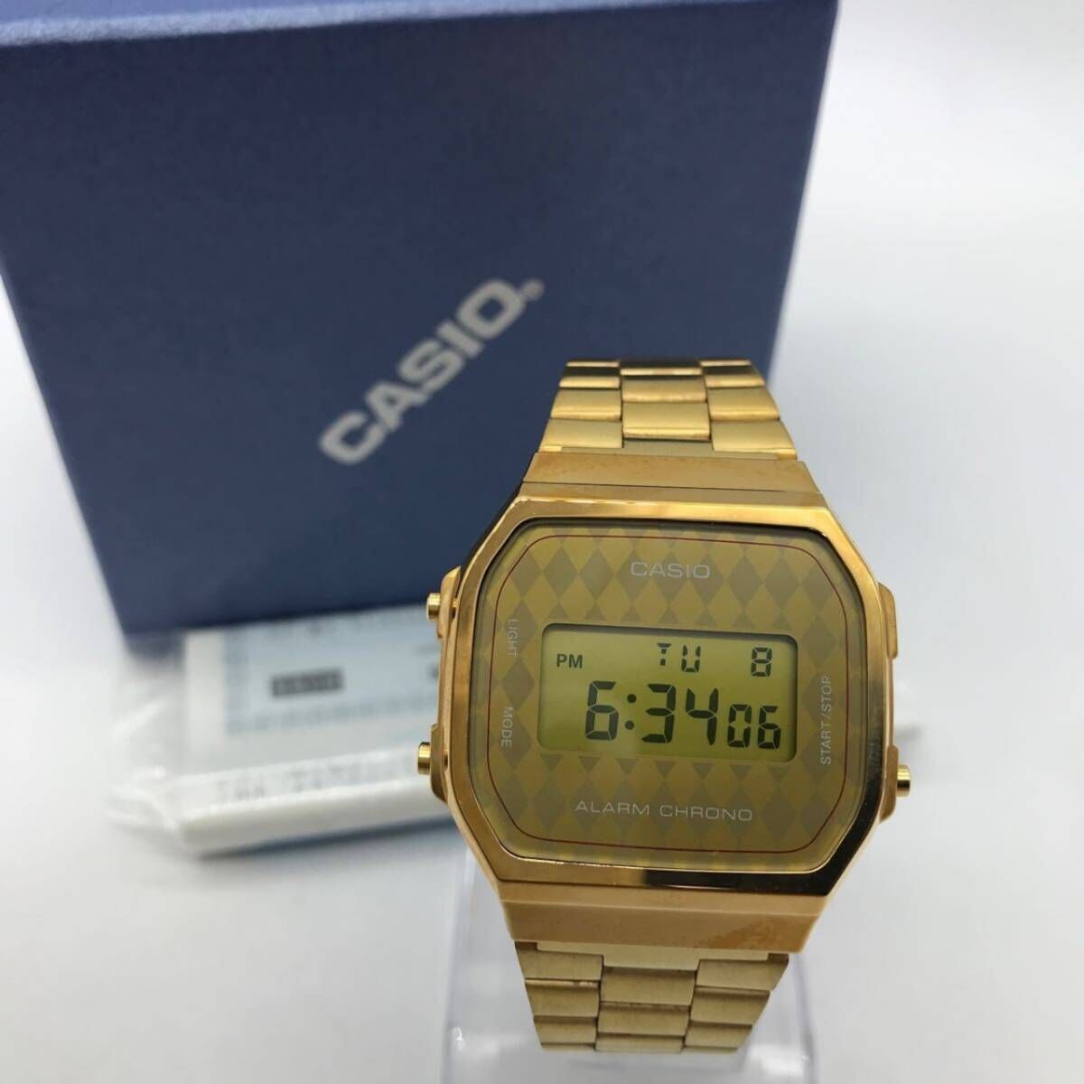 CASIO カシオ チープカシオ A168 スタンダード 腕時計 デジタル 珍模様 