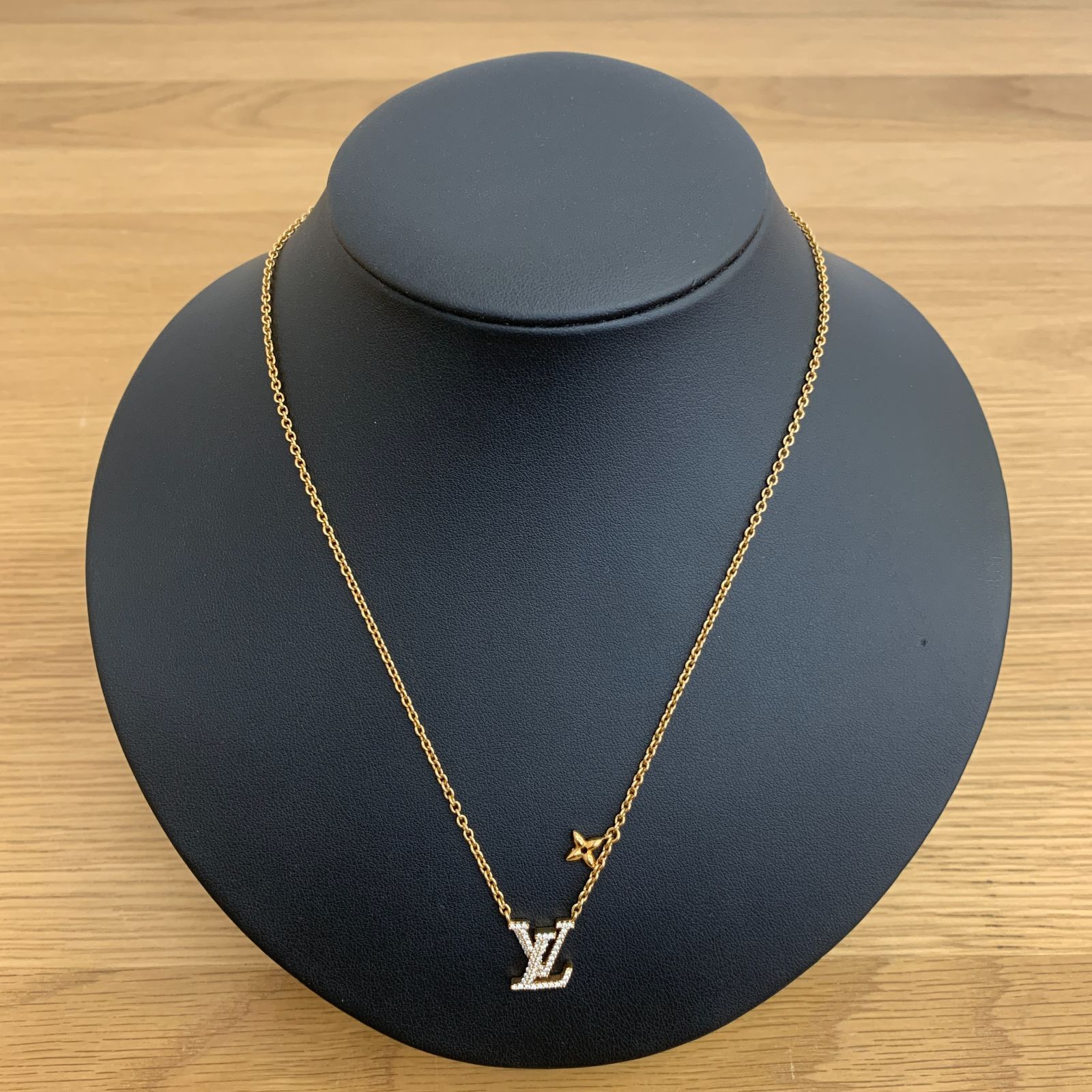 LOUIS VUITTON ルイヴィトン コリエ LV アイコニック ネックレス 