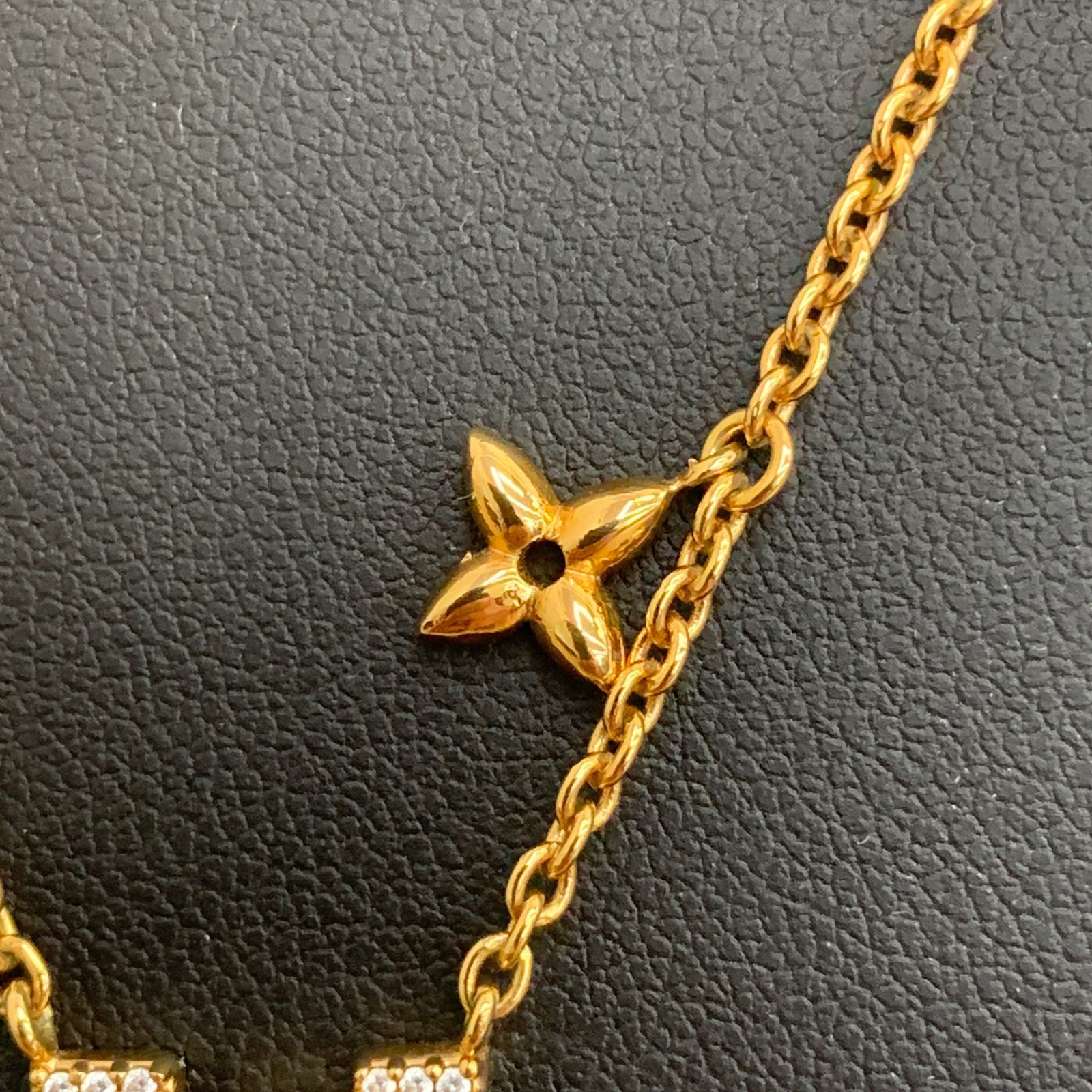 LOUIS VUITTON ルイヴィトン コリエ LV アイコニック ネックレス 
