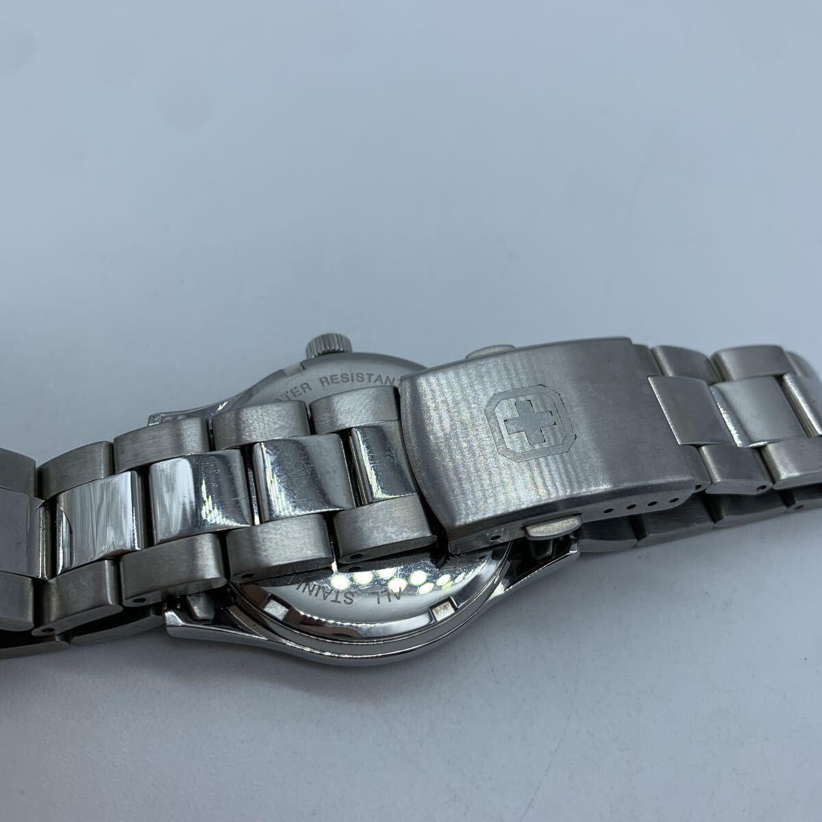 SWISS MILITARY スイスミリタリー HANOWA 6-5023 ネイビー 文字盤 動作 