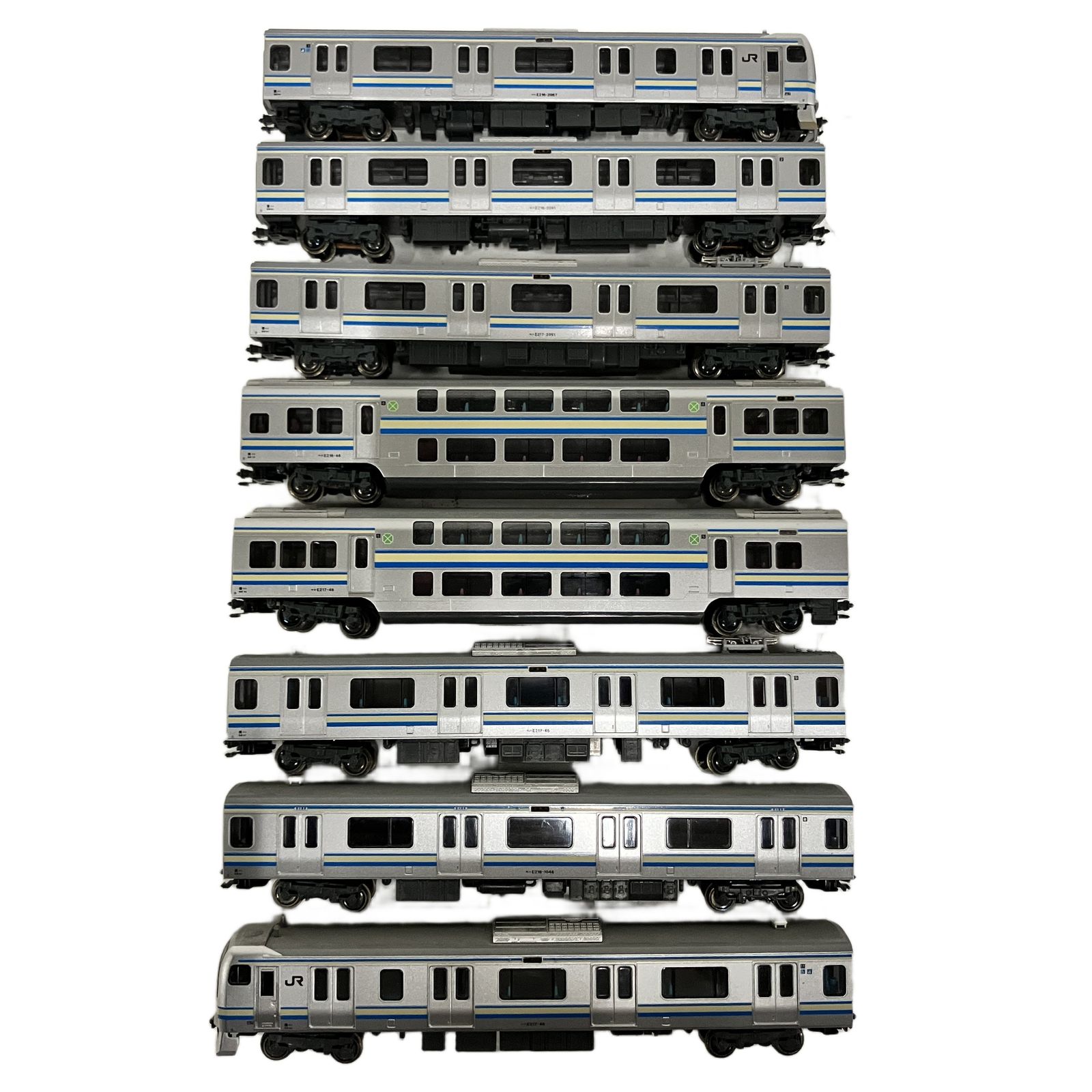 KATO 10-843,844 E217系8両セット KATO E217系8両基本セット我が家