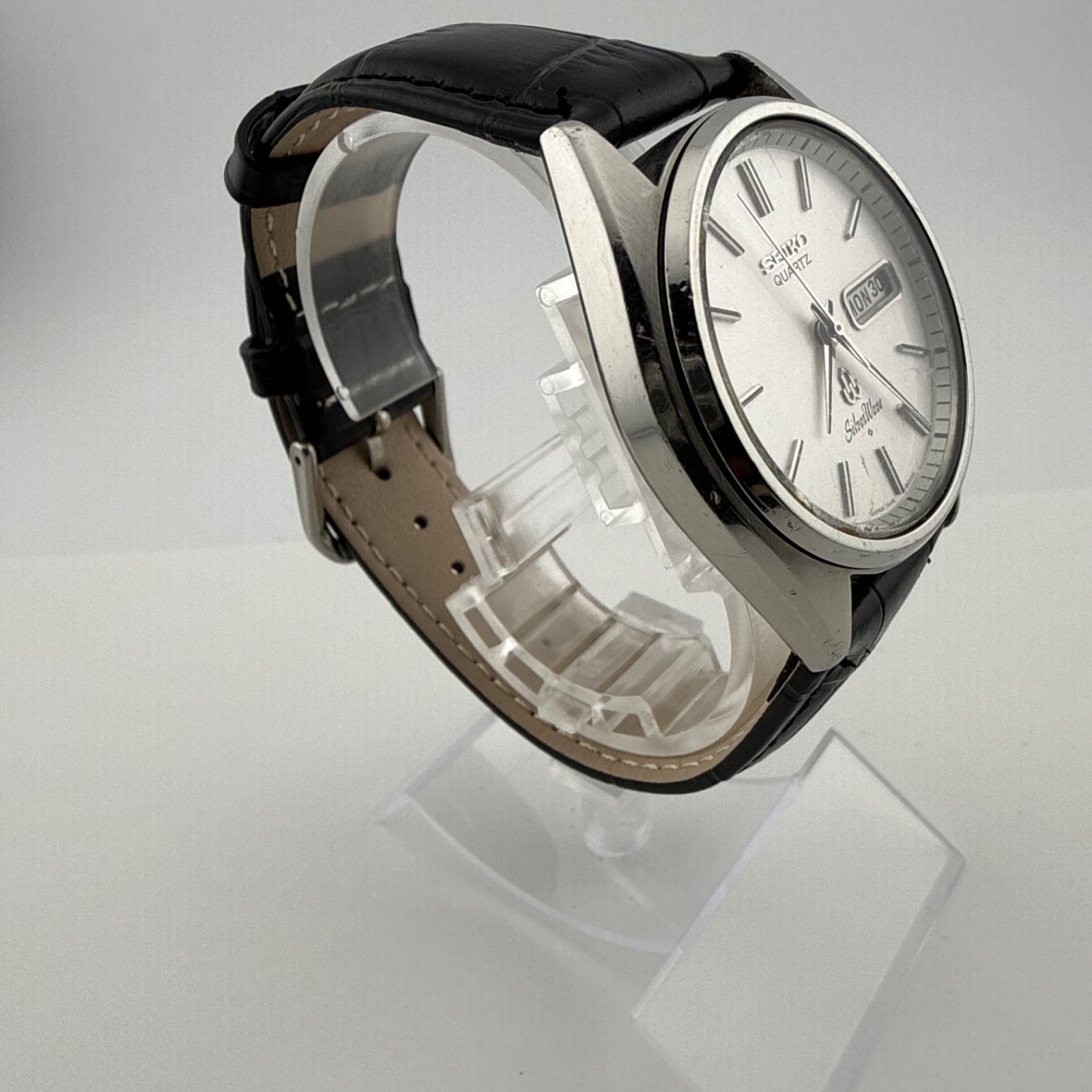 希少 新品電池/稼働 SEIKO シルバーウェーブ 7546-8010 メンズ SEIKO 7546-8010 セイコー Silver Wave シルバーウェーブ メンズ