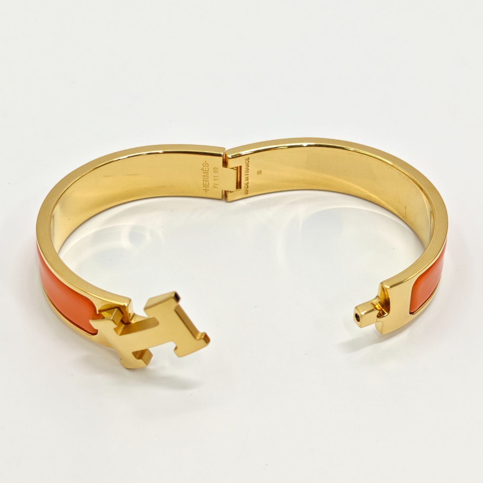 中古】HERMES クリックH オランジュ・フルイテ - メルカリ